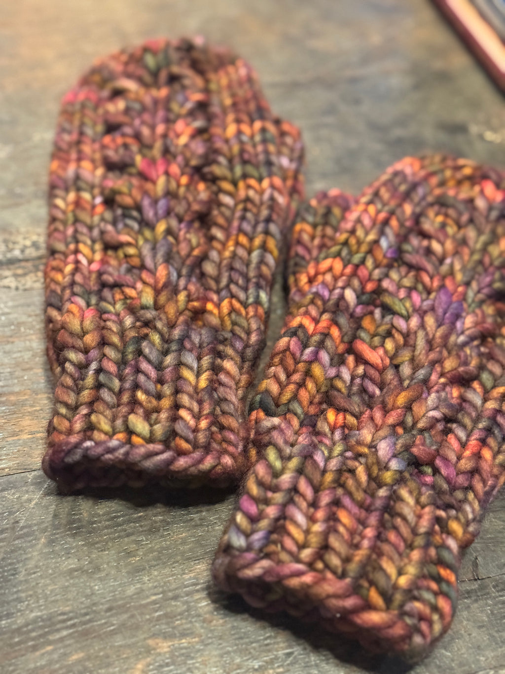 The Faux Shizzle Mitts knitting pattern