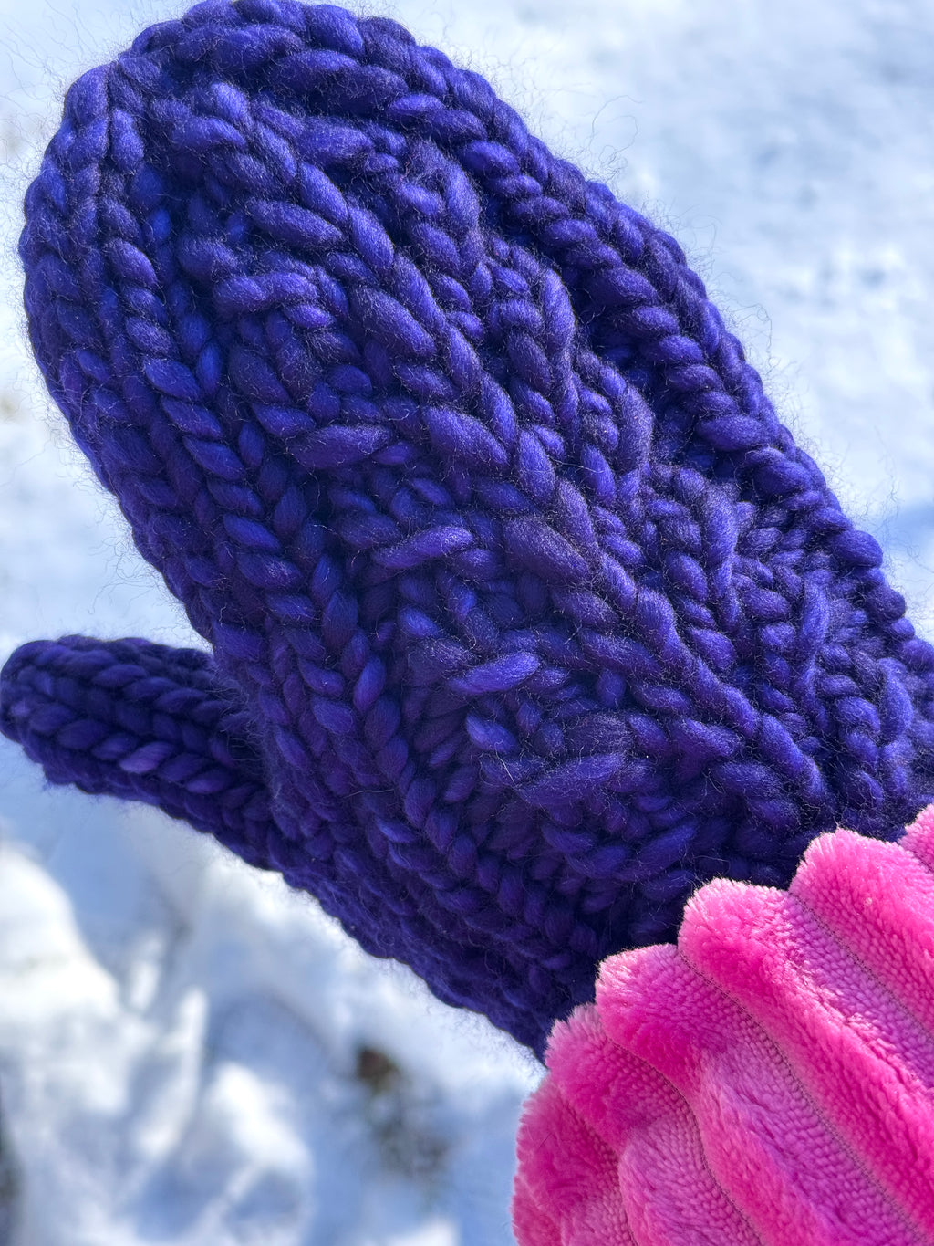 The Faux Shizzle Mitts knitting pattern