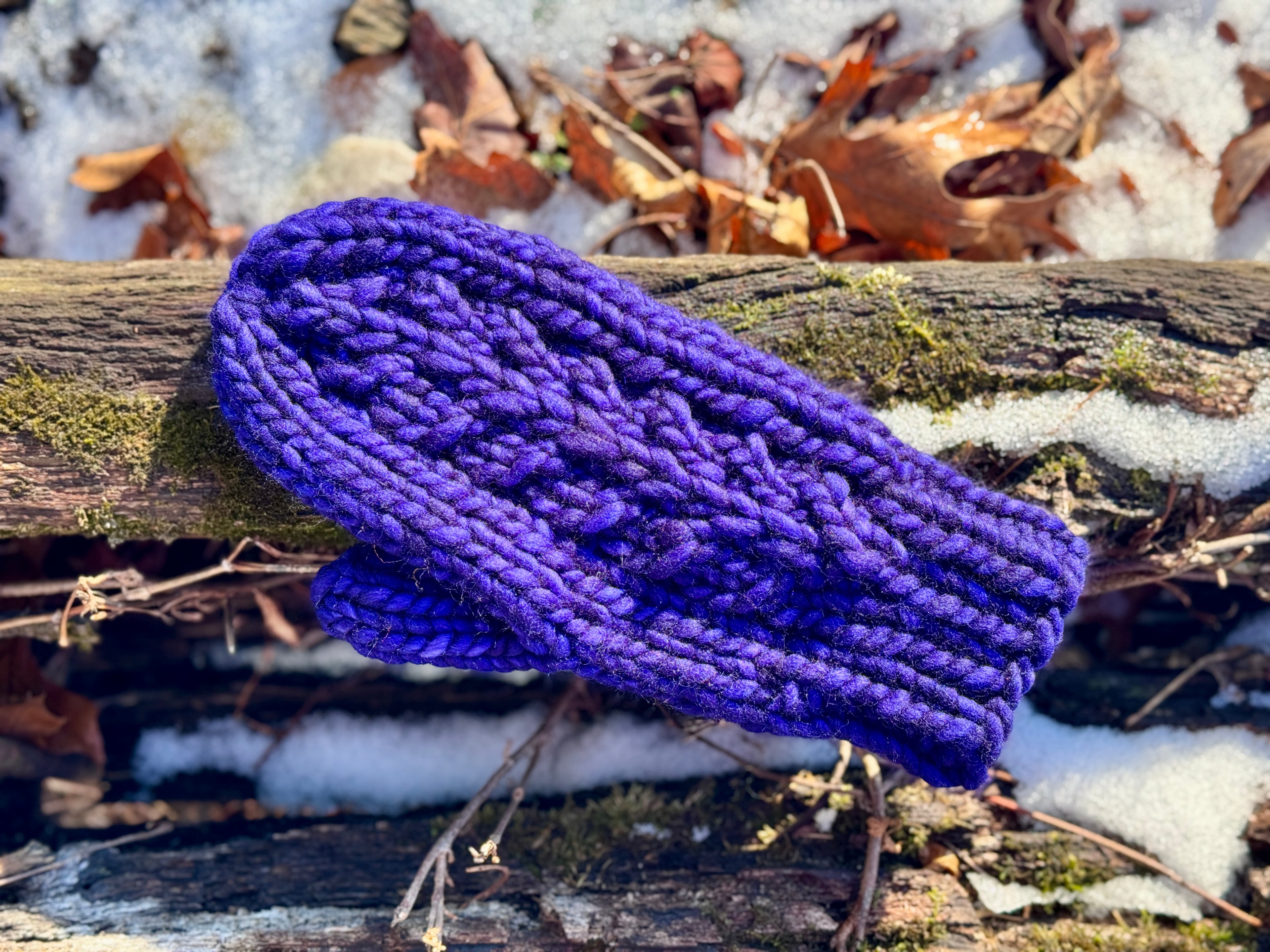 The Faux Shizzle Mitts knitting pattern