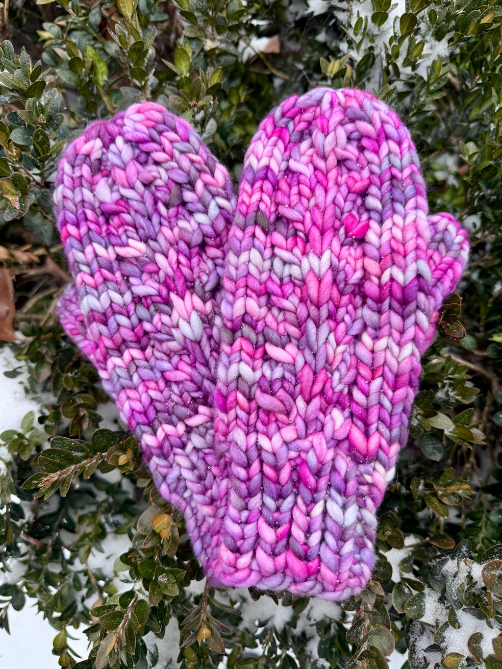 The Faux Shizzle Mitts knitting pattern