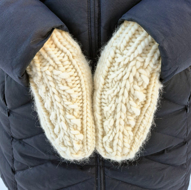 The Faux Shizzle Mitts knitting pattern