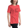 Introverted but will discuss knitting Women's Relaxed T-Shirt