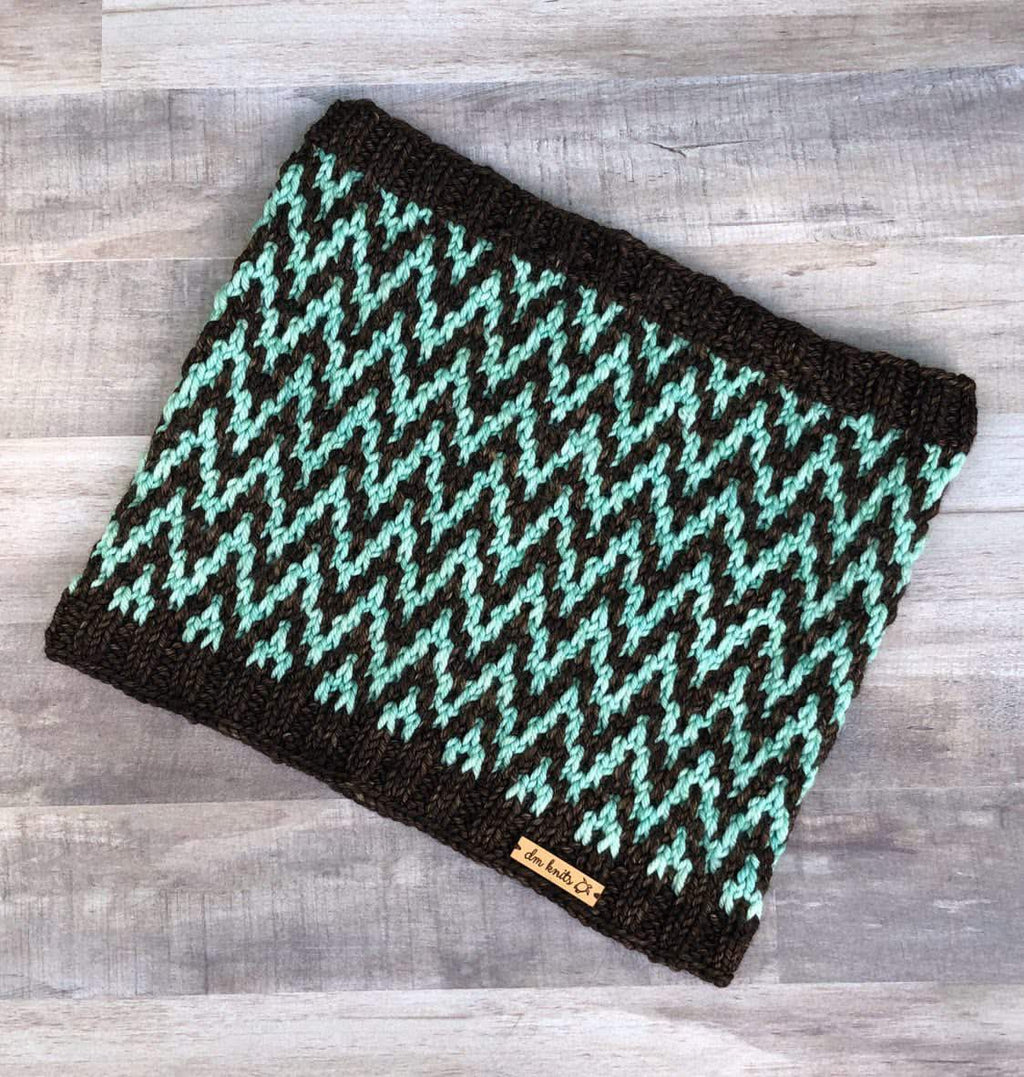 Find Your Way Cowl Knitting PATTERN