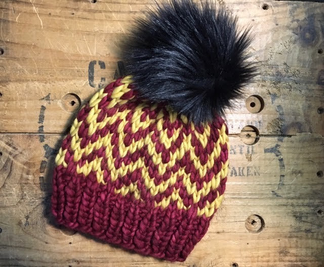 SUPER Find Your Way Beanie Super bulky knitting PATTERN