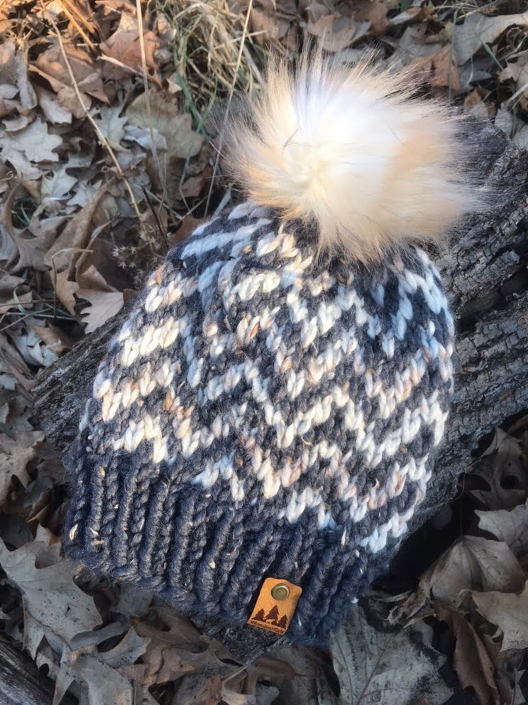 SUPER Find Your Way Beanie Super bulky knitting PATTERN