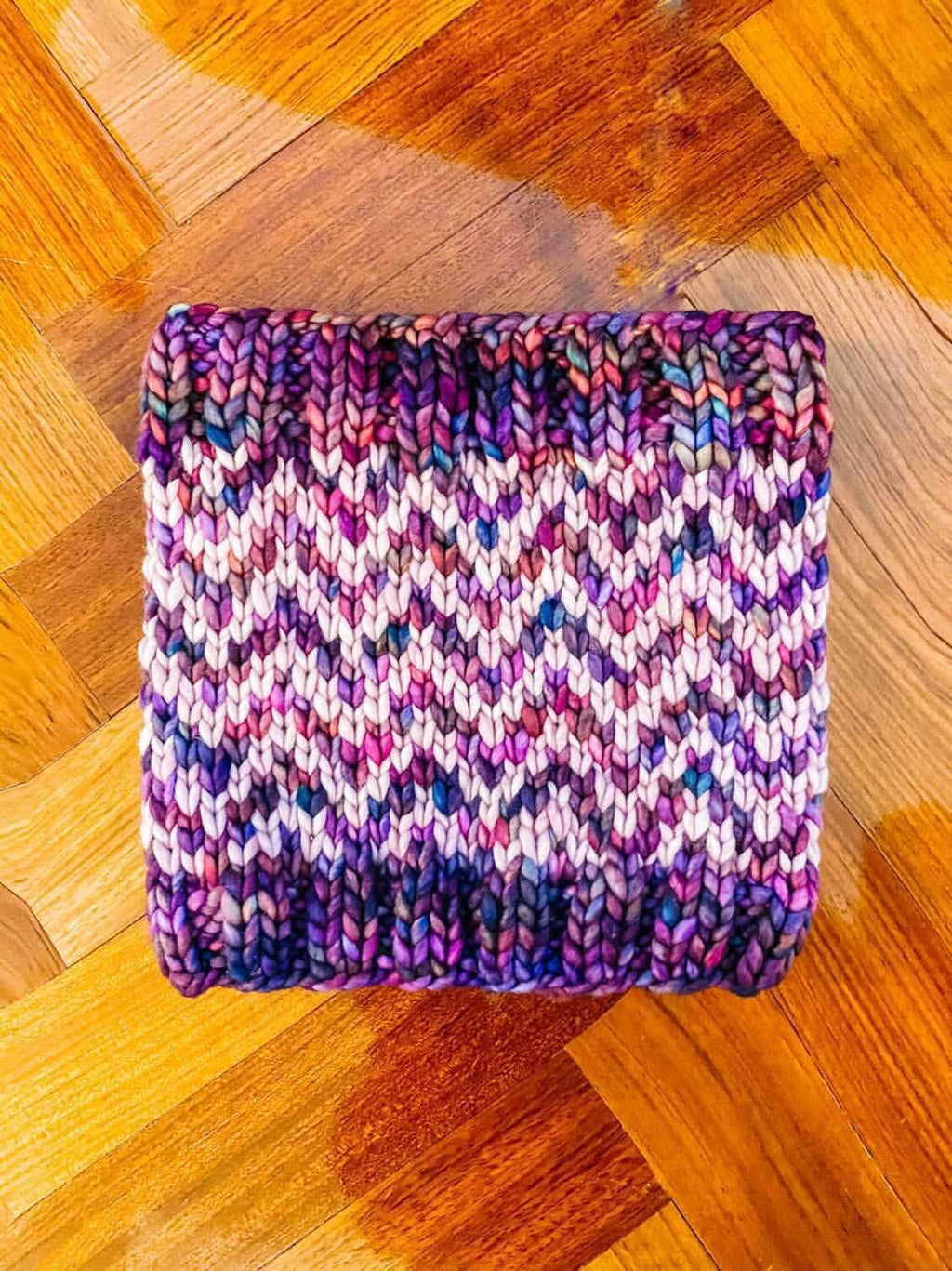 SUPER Find Your Way Cowl super bulky knitting PATTERN