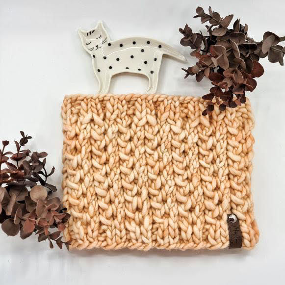 The Twisted Sister From Another Mister Cowl knitting PATTERN