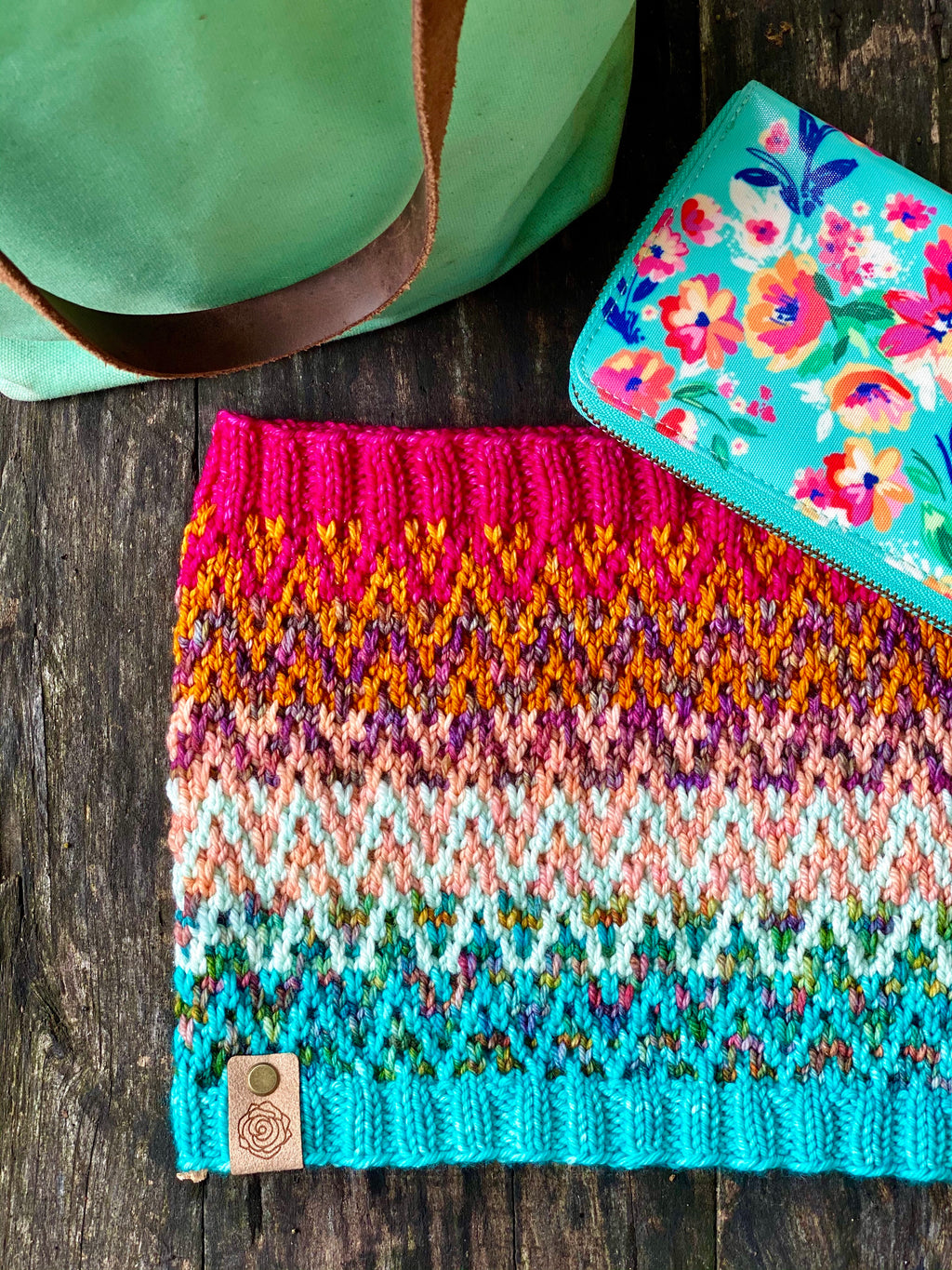 Find Your Way Cowl Knitting PATTERN