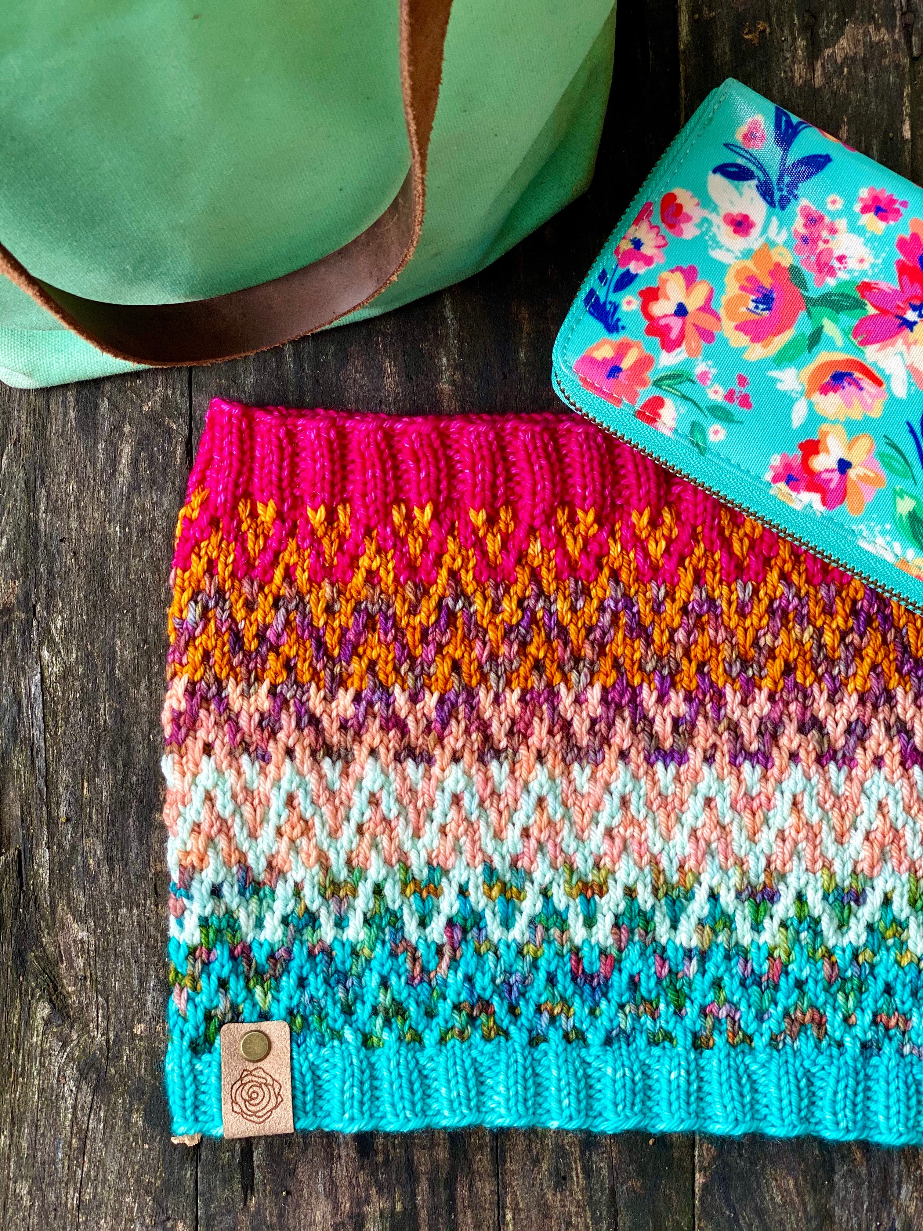 Find Your Way Cowl Knitting PATTERN