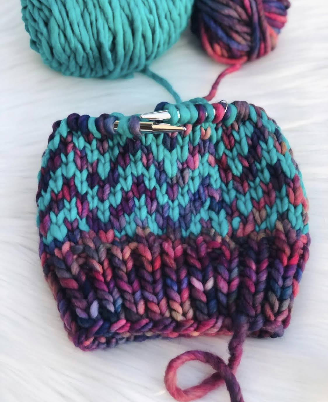 SUPER Find Your Way Beanie Super bulky knitting PATTERN