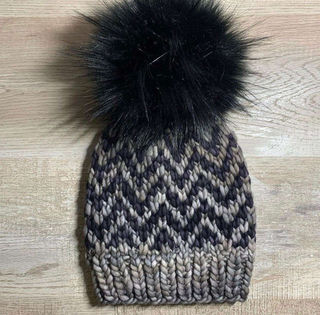 SUPER Find Your Way Beanie Super bulky knitting PATTERN