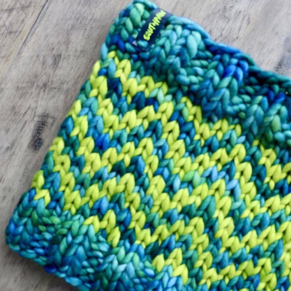 SUPER Find Your Way Cowl super bulky knitting PATTERN