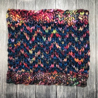 SUPER Find Your Way Cowl super bulky knitting PATTERN