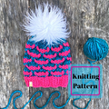 The Scalemaille Beanie knit PATTERN