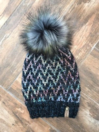 Find Your Way Beanie light bulky/worsted knit PATTERN